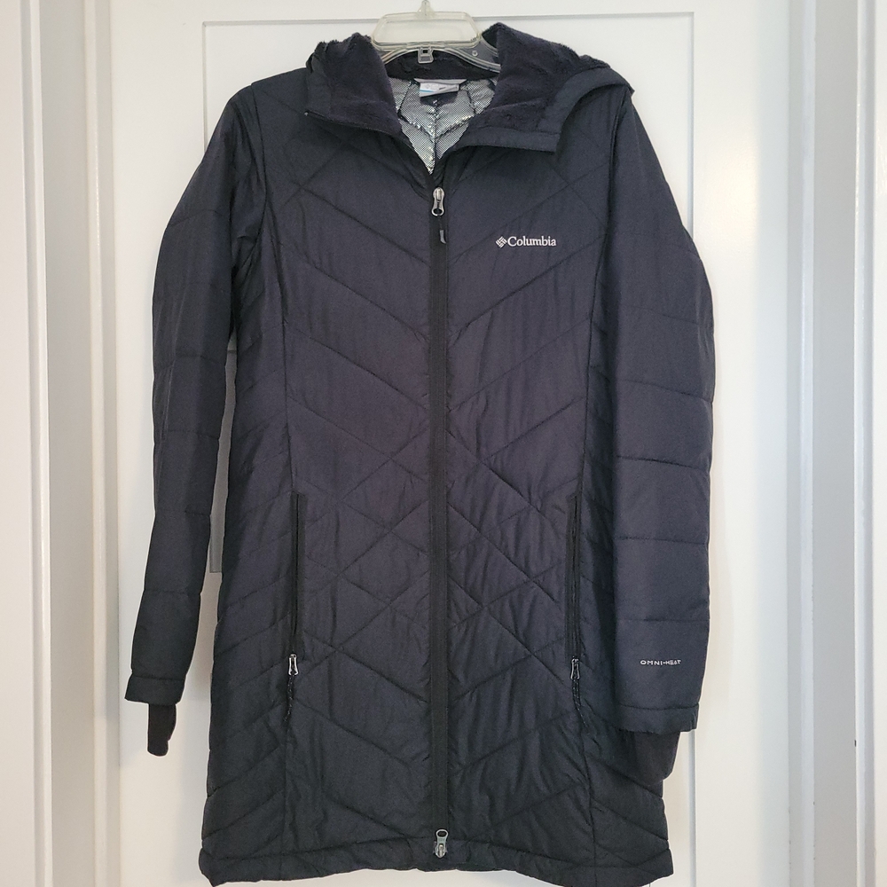 Columbia Women's Dark Gray Long Ski Jacket